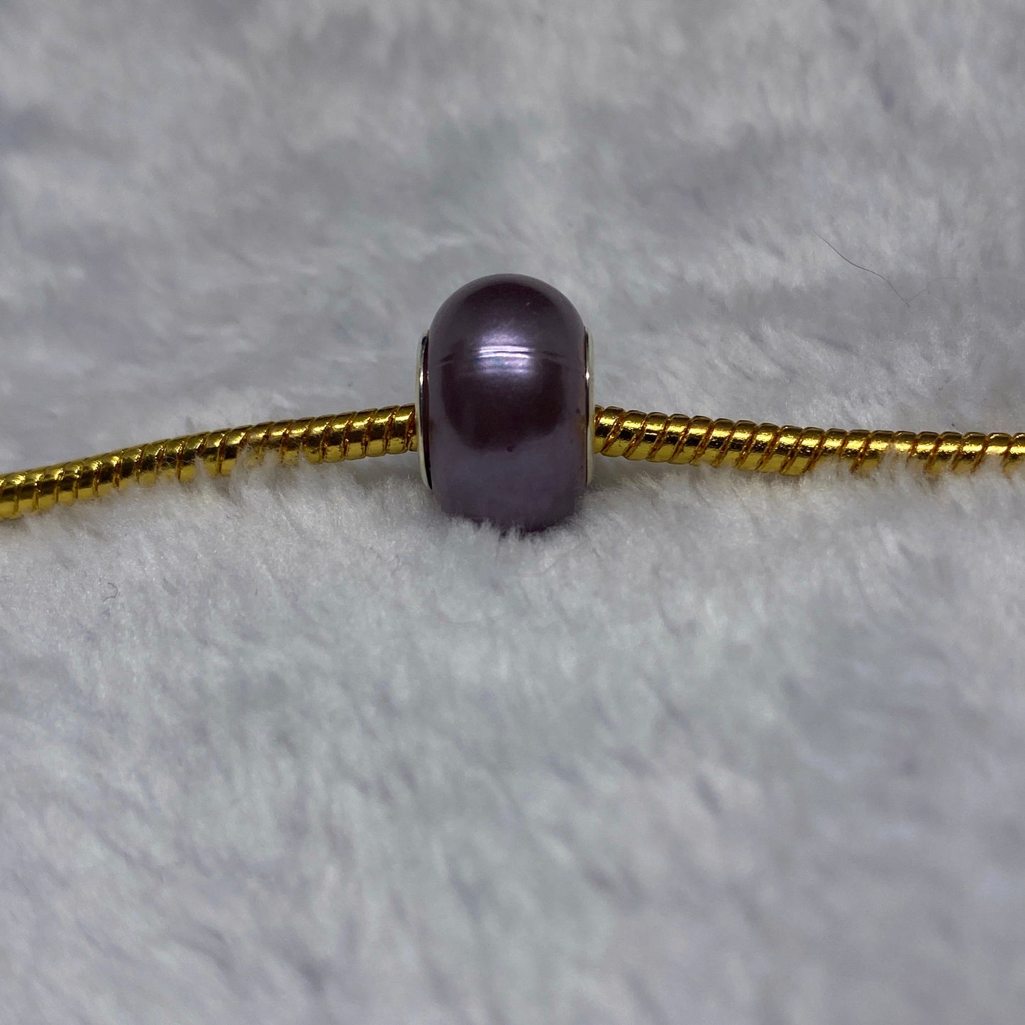 Black Shine Ball Charm
