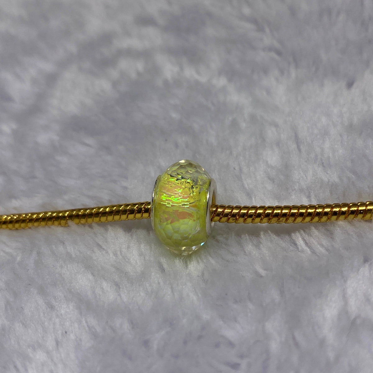 Yellow Chrome Charm