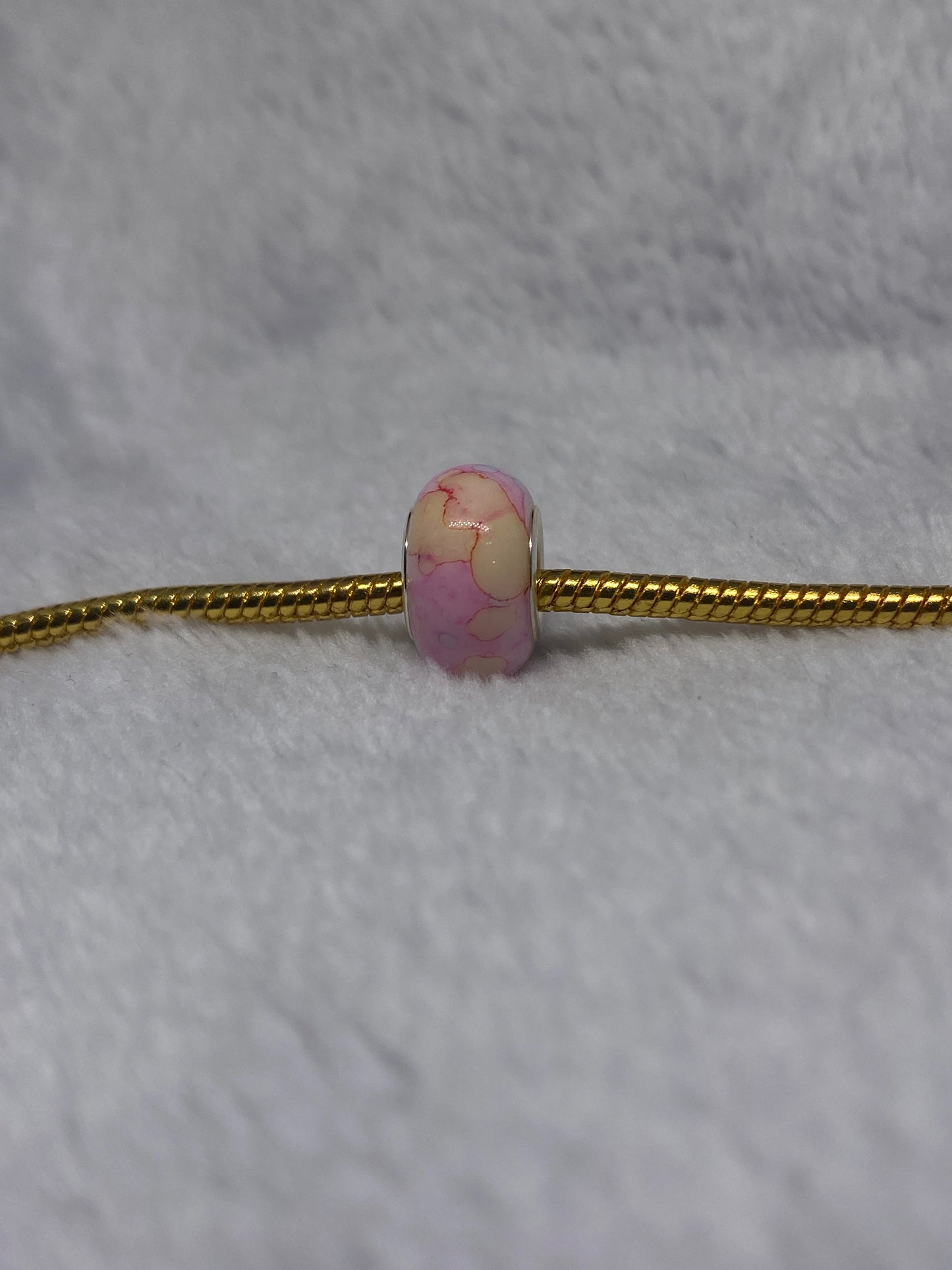 Pink Oil Ball Charm