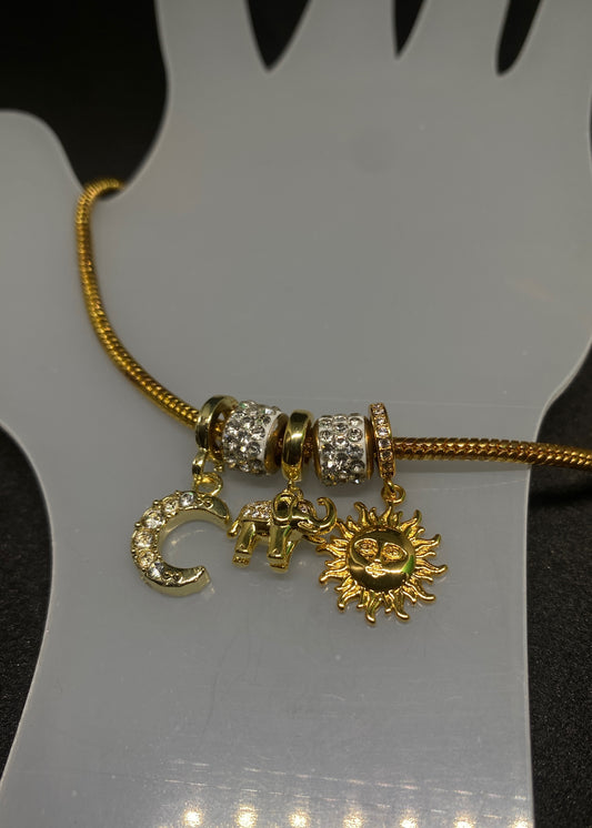 Gold Sun Bracelet