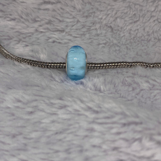 Blue Sea Ball Charm