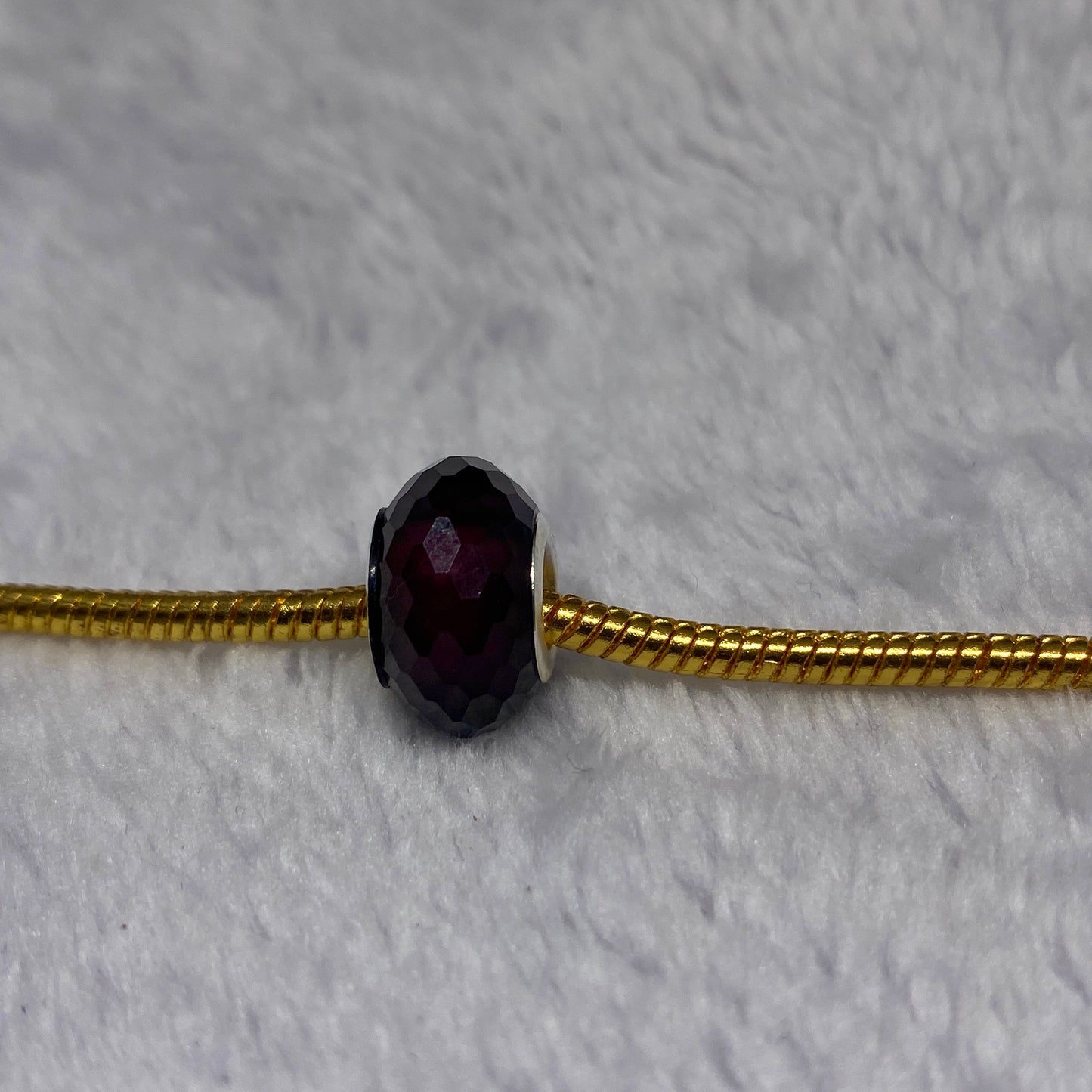 Black Night Crystal Ball Charm