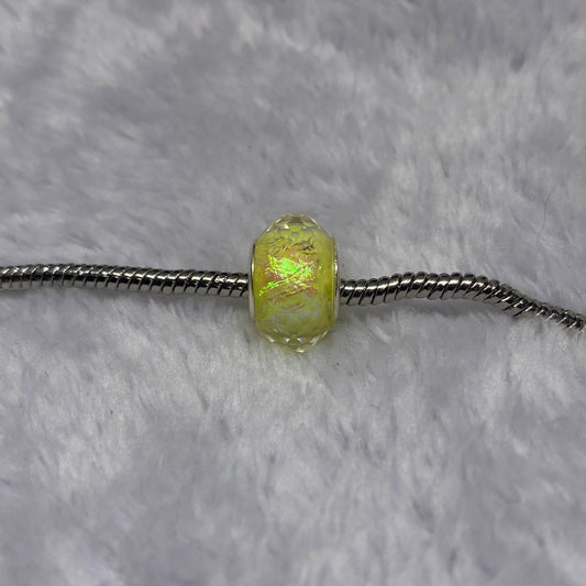 Yellow Chrome Charm
