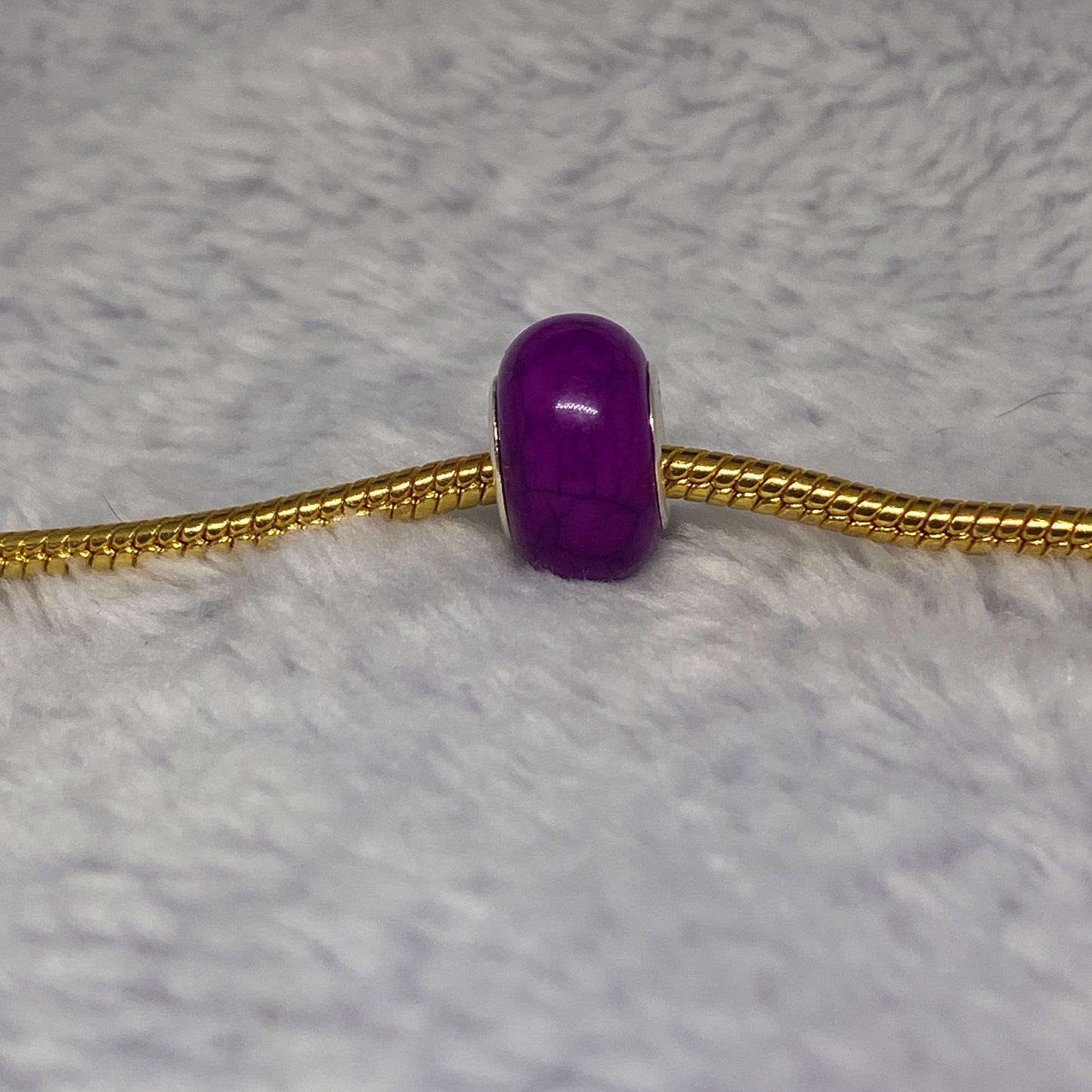 Purple Crack Charm