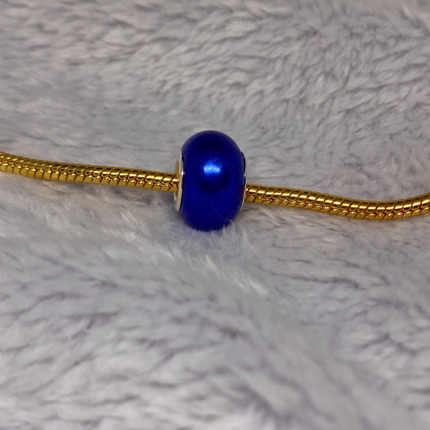 Blue Oil Ball Charm