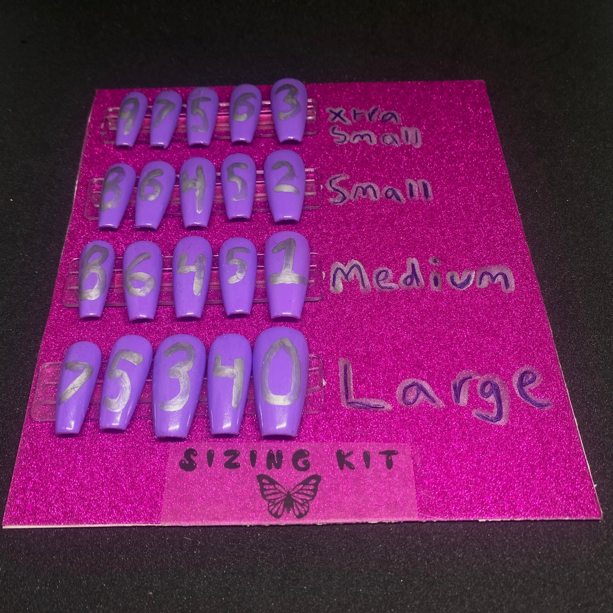 Coffin Shaped Sizing Kit