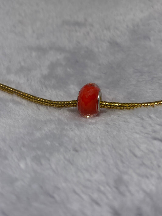Hot Pink Ball Charm