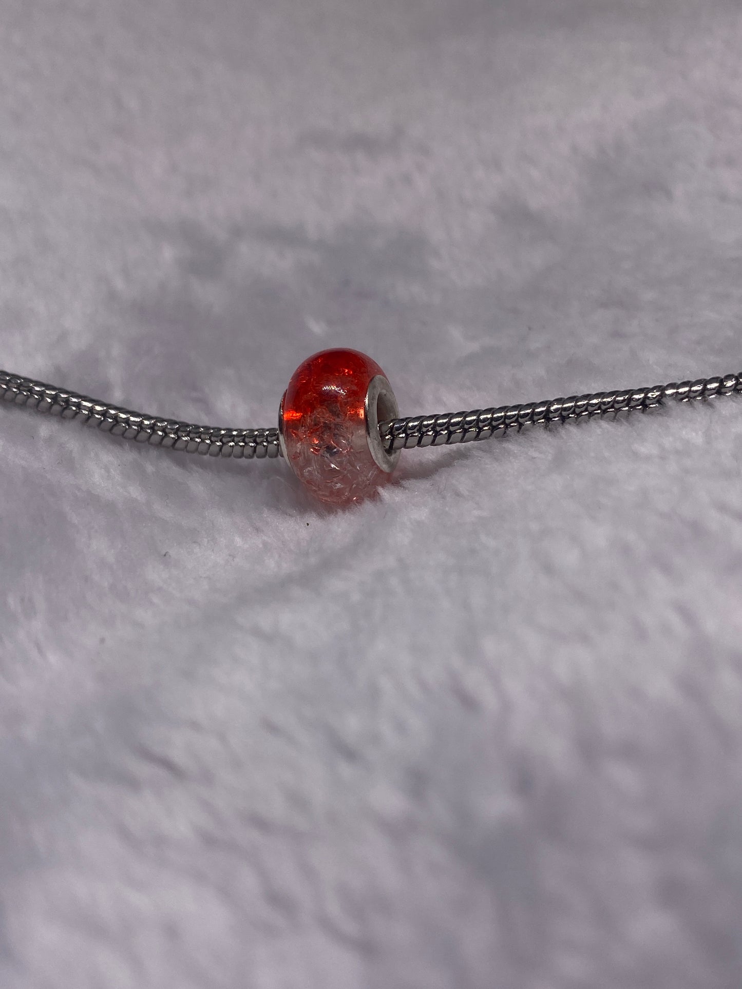 Red Sunsets Ball Charm