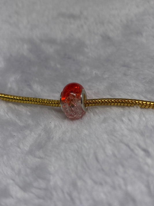 Red Sunsets Ball Charm